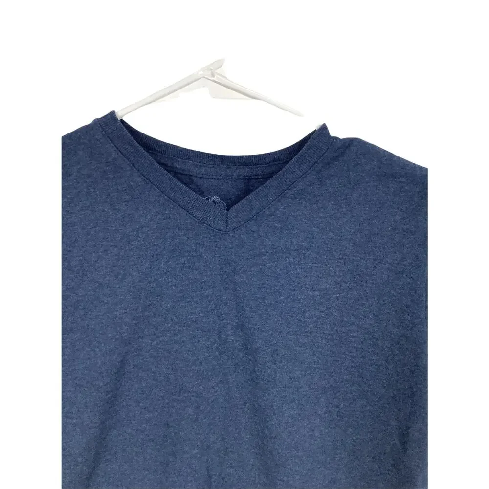 Fruit of the Loom Navy Blue Short Sleeve T-Shirt Kids Youth Size Small 6/7